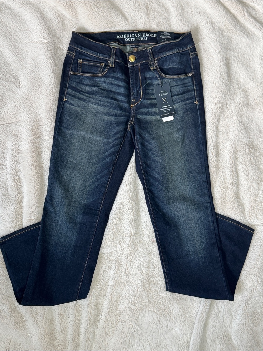 American Eagle Outfitters Super Super Stretch Skinny Low Rise Jeans Size 6 Reg